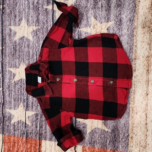 Old Navy Other - Baby plaid shirt